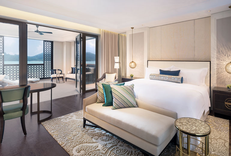 五星級標(biāo)準(zhǔn)酒店客房空間布局設(shè)計實景圖