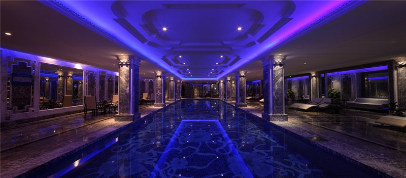 絢麗的酒店燈光設計實景圖