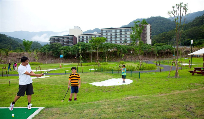 酒店建筑外觀遠景及室外風(fēng)景
