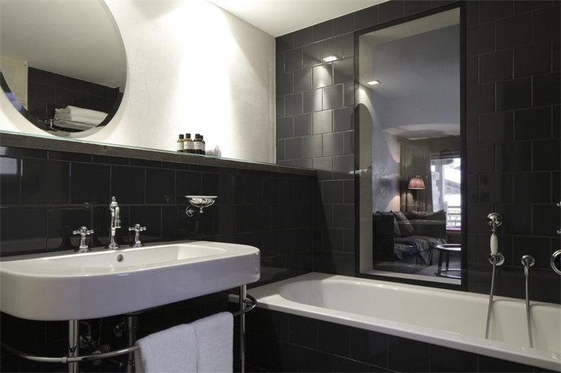 酒店客房洗浴空間 酒店客房洗浴空間