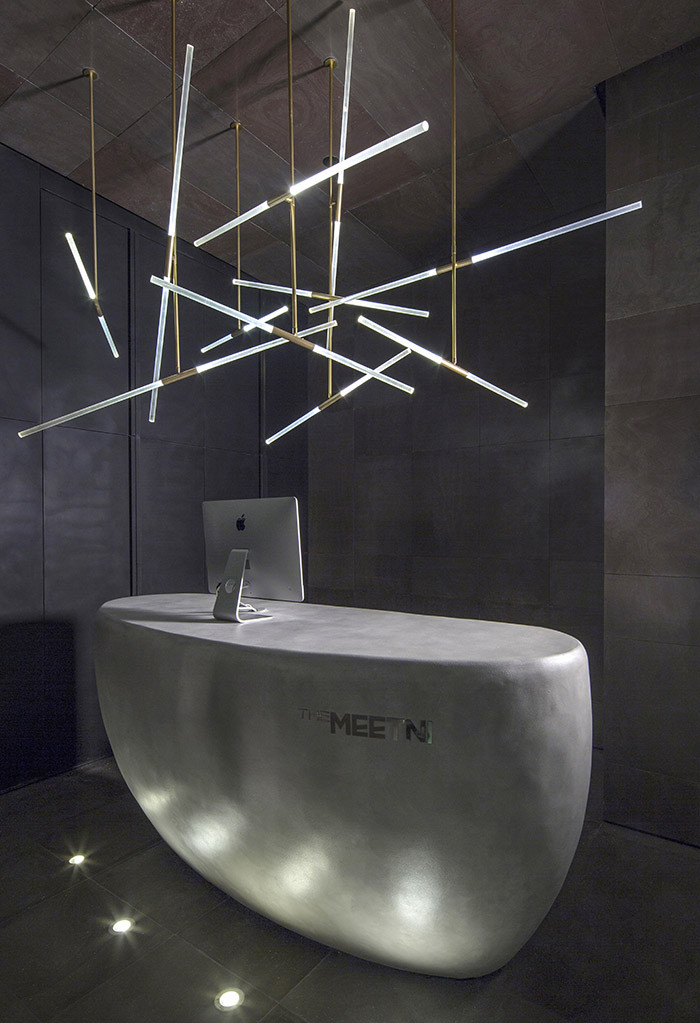 酒店前臺接待空間設計案例