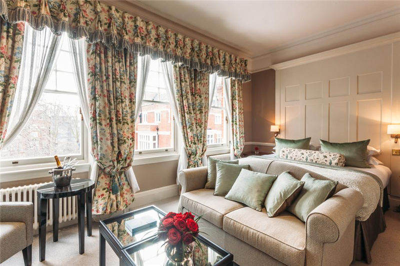 精品酒店客房空間布局設計實景圖