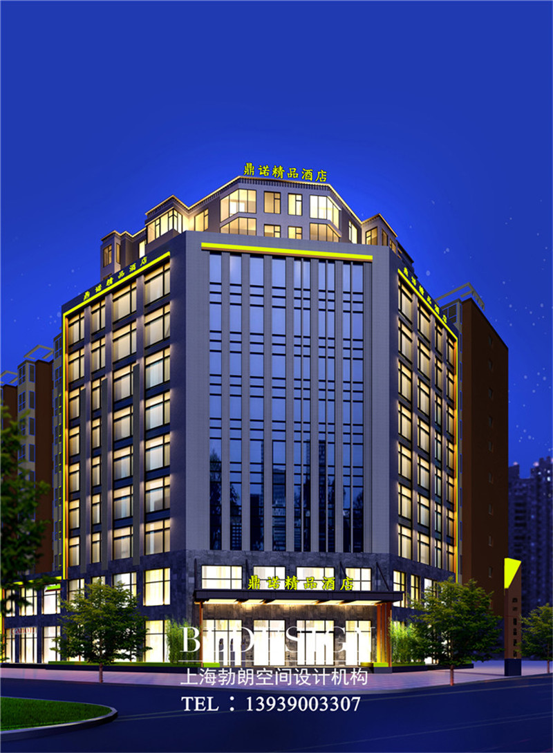 洛陽鼎諾都市精品酒店外觀設(shè)計(jì) 洛陽鼎諾都市精品酒店外觀設(shè)計(jì)