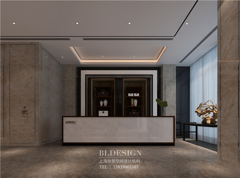 蘭澤水舍酒店接待處設(shè)計(jì)