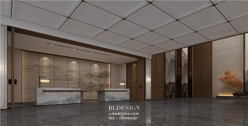 項城德銀三星酒店大廳裝修設(shè)計效果圖 項城德銀三星酒店大廳裝修設(shè)計效果圖