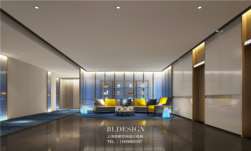 項城德銀三星酒店電梯廳裝修設(shè)計效果圖 項城德銀三星酒店電梯廳裝修設(shè)計效果圖