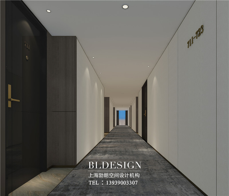 大河錦江四星級酒店客房走廊設計方案 大河錦江四星級酒店客房走廊設計方案