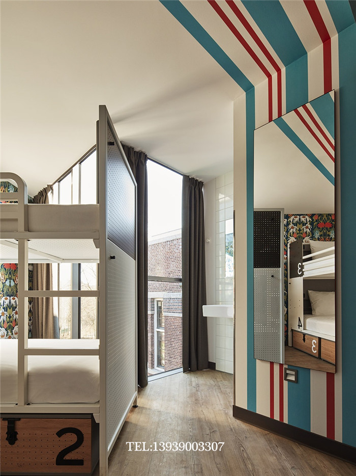 國外青年旅社客房設(shè)計(jì)方案