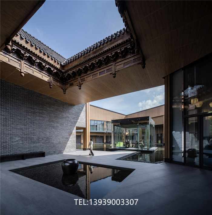 鏡由心生   九華山蓮花小鎮(zhèn)禪院酒店設(shè)計(jì)案例賞析