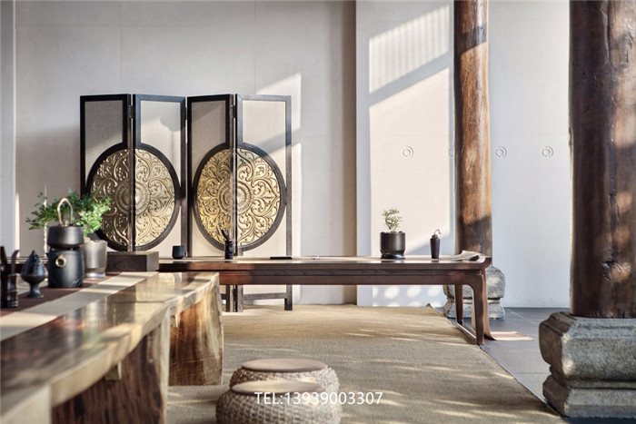 鏡由心生   九華山蓮花小鎮(zhèn)禪院酒店室內(nèi)設(shè)計(jì)案例賞析