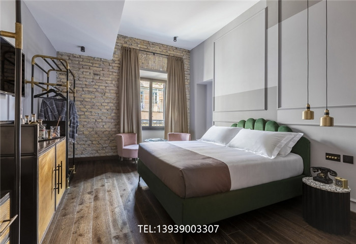 國外復(fù)古工業(yè)風(fēng)精品酒店客房設(shè)計(jì)圖