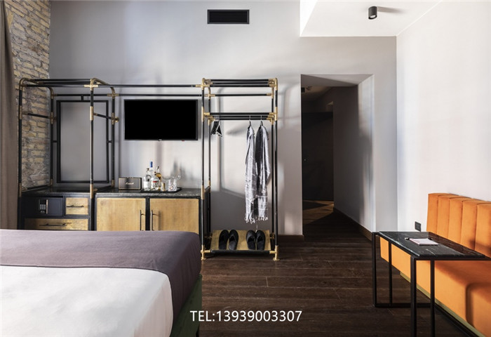 國外復(fù)古工業(yè)風(fēng)精品酒店客房設(shè)計(jì)圖