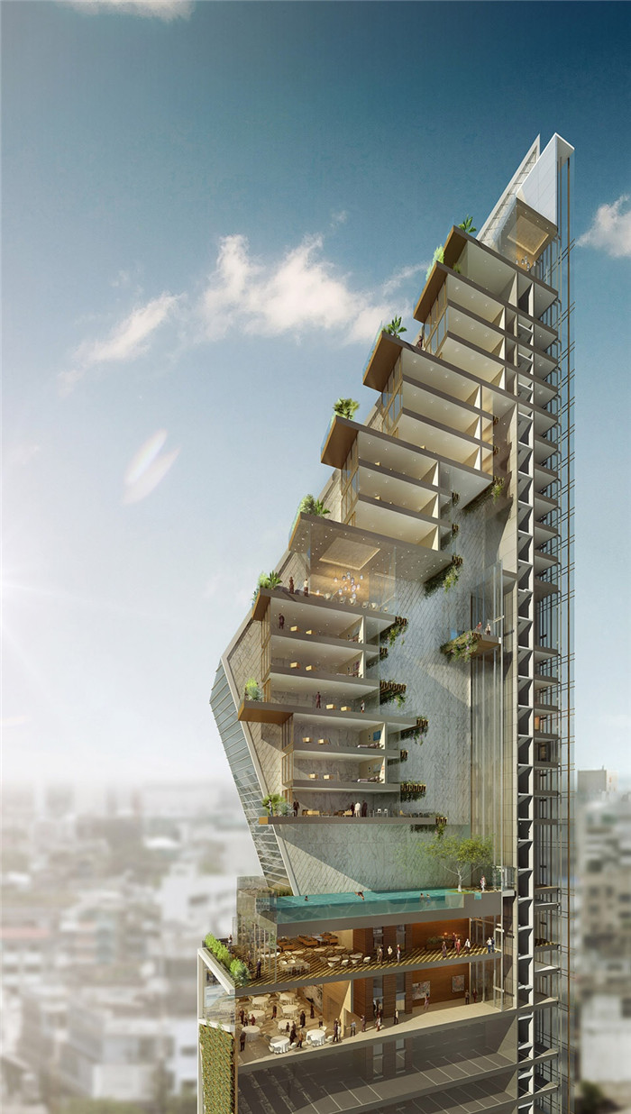 曼谷瑰麗酒店建筑外觀設(shè)計(jì) 體驗(yàn)泰式優(yōu)雅精致與奢華 曼谷瑰麗酒店建筑外觀設(shè)計(jì) 體驗(yàn)泰式優(yōu)雅精致與奢華