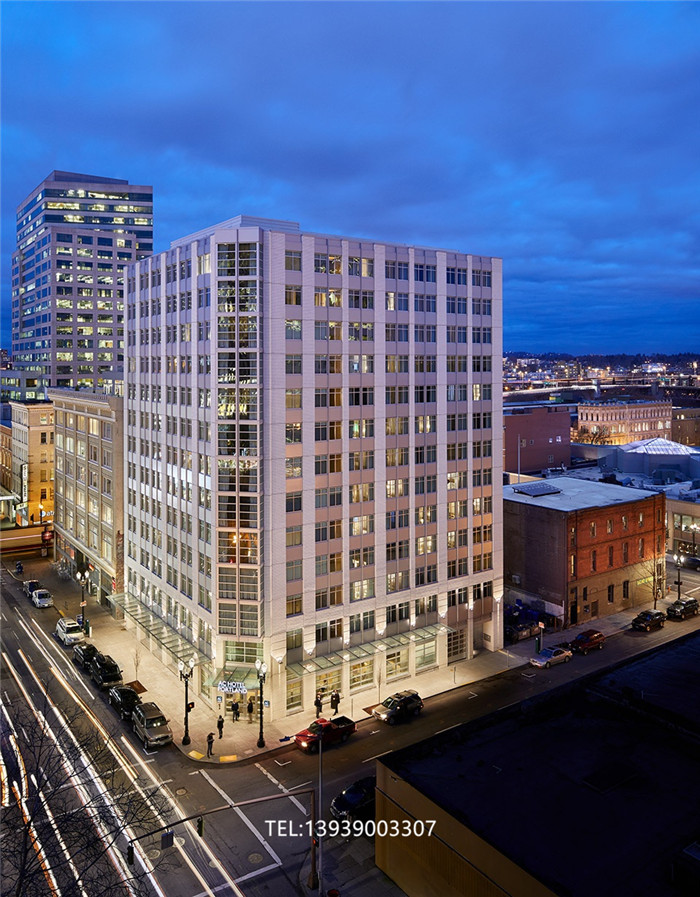 高端商務酒店設計 波特蘭萬豪AC酒店改造設計案例 高端商務酒店設計 波特蘭萬豪AC酒店改造設計案例