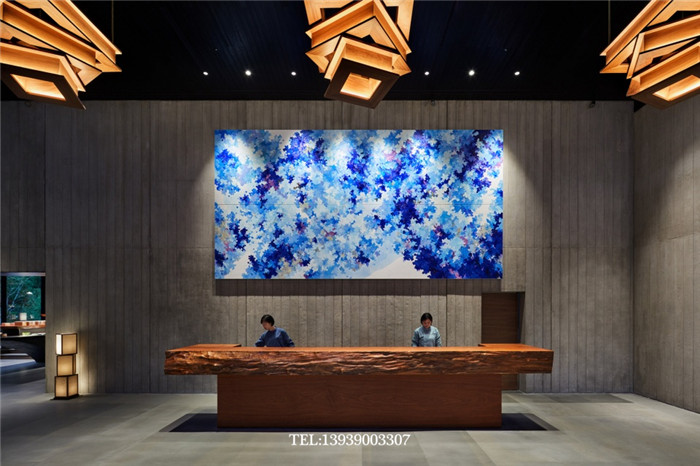 臺中虹夕諾雅谷關奢華溫泉度假酒店大堂接待臺設計圖 臺中虹夕諾雅谷關奢華溫泉度假酒店大堂接待臺設計圖