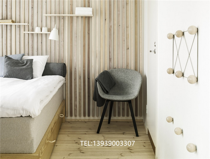 簡單溫馨、造價不高的北歐風夢幻酒店設計案例賞析