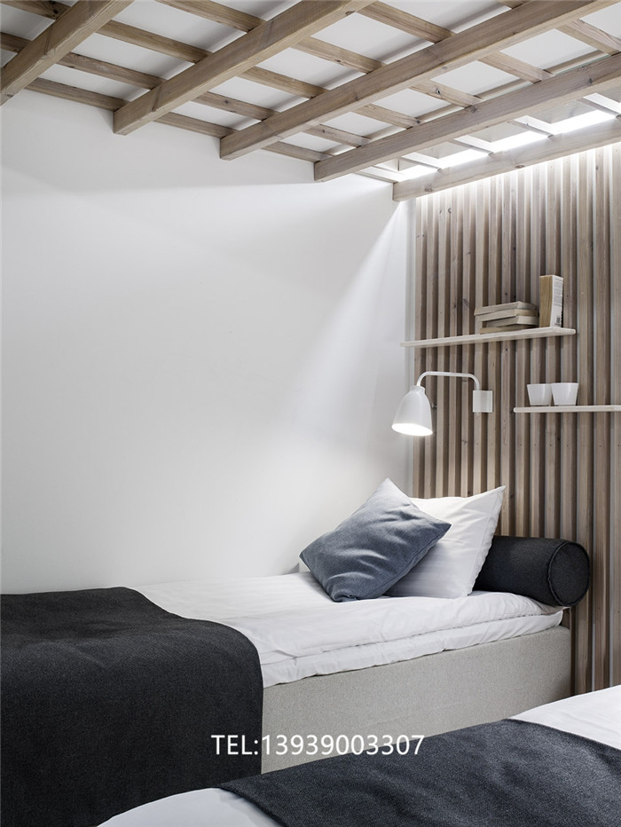 簡單溫馨、造價不高的北歐風夢幻酒店設計案例賞析