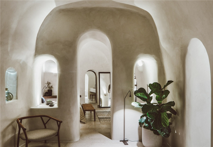 白色極簡風(fēng)圣托里尼島Vora別墅式酒店設(shè)計方案 白色極簡風(fēng)圣托里尼島Vora別墅式酒店設(shè)計方案