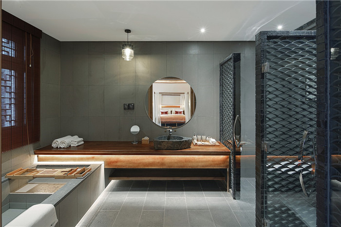 山東濟(jì)南百花洲古建筑落群改精品酒店客房衛(wèi)生間設(shè)計(jì)方案 山東濟(jì)南百花洲古建筑落群改精品酒店客房衛(wèi)生間設(shè)計(jì)方案