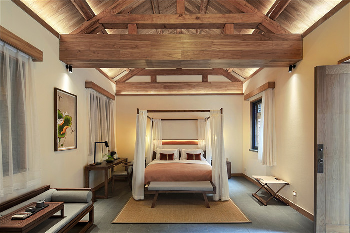 山東濟(jì)南百花洲古建筑落群改新中式精品酒店客房設(shè)計(jì)方案 山東濟(jì)南百花洲古建筑落群改新中式精品酒店客房設(shè)計(jì)方案