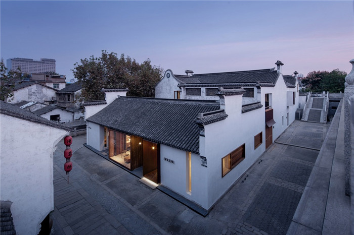 傳統(tǒng)三進(jìn)式院落改民宿  無(wú)錫南禪觀水民宿設(shè)計(jì)案例