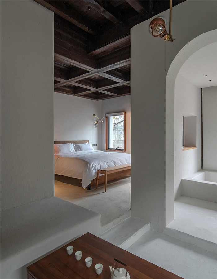 傳統(tǒng)三進(jìn)式院落改民宿  無(wú)錫南禪觀水民宿客房設(shè)計(jì)方案