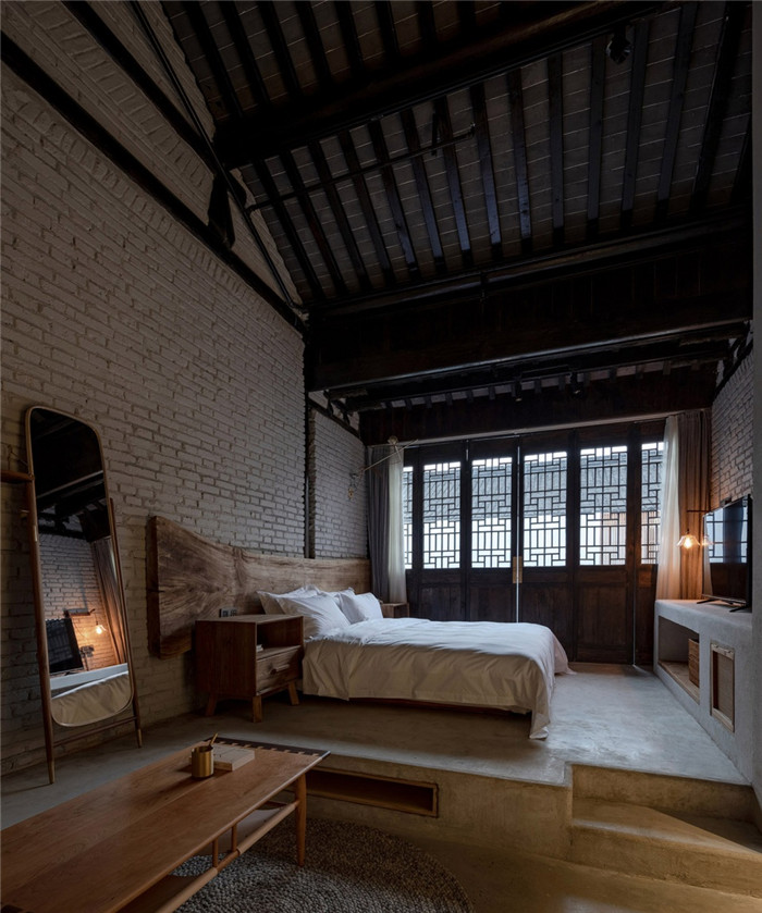 現(xiàn)代禪意民宿客房設(shè)計(jì)方案實(shí)景圖