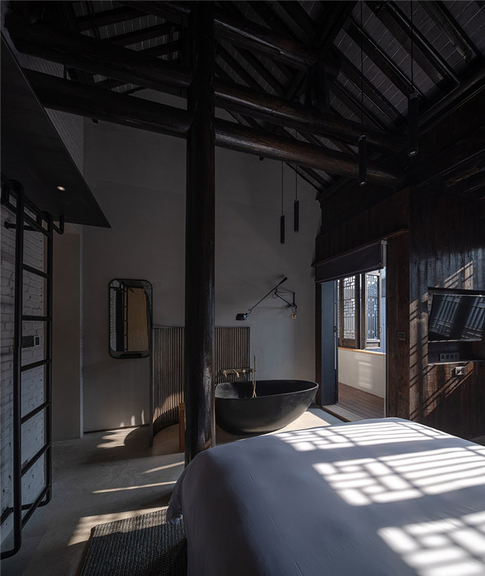 現(xiàn)代禪意民宿客房設(shè)計(jì)方案實(shí)景圖