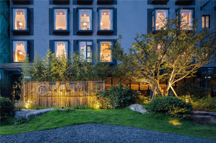 主打自然生態(tài)的廣東璞驛酒店入口設(shè)計案例賞析 主打自然生態(tài)的廣東璞驛酒店入口設(shè)計案例賞析