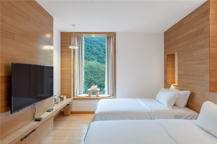 主打自然生態(tài)的廣東璞驛酒店客房設(shè)計方案賞析 主打自然生態(tài)的廣東璞驛酒店客房設(shè)計方案賞析