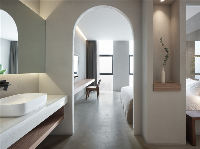 極其經(jīng)濟和自然環(huán)保的無際精品酒店客房設計圖