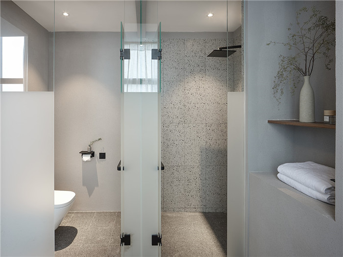 極其經(jīng)濟和自然環(huán)保的無際精品酒店客房衛(wèi)生間設計圖