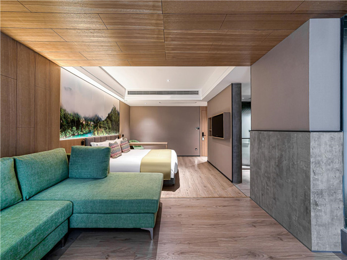 重慶首家康鉑酒店客房設(shè)計   多元化連鎖精品酒店設(shè)計典范