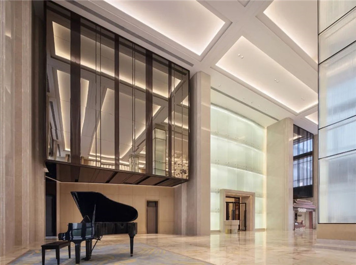 澄海國瑞豪生大酒店大堂設計   國際五星酒店設計案例賞析