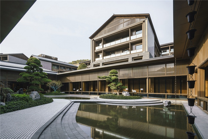 勃朗酒店設(shè)計分享杭州村落式度假酒店設(shè)計方案