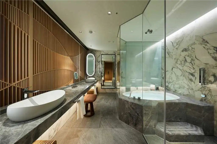 優(yōu)秀戶外溫泉度假酒店設(shè)計推薦：日本ANA洲際酒店客房衛(wèi)生間設(shè)計