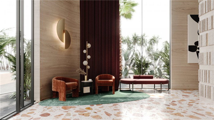 勃朗酒店設計公司推薦國外輕奢風豪斯酒店大廳休閑區(qū)設計 勃朗酒店設計公司推薦國外輕奢風豪斯酒店大廳休閑區(qū)設計