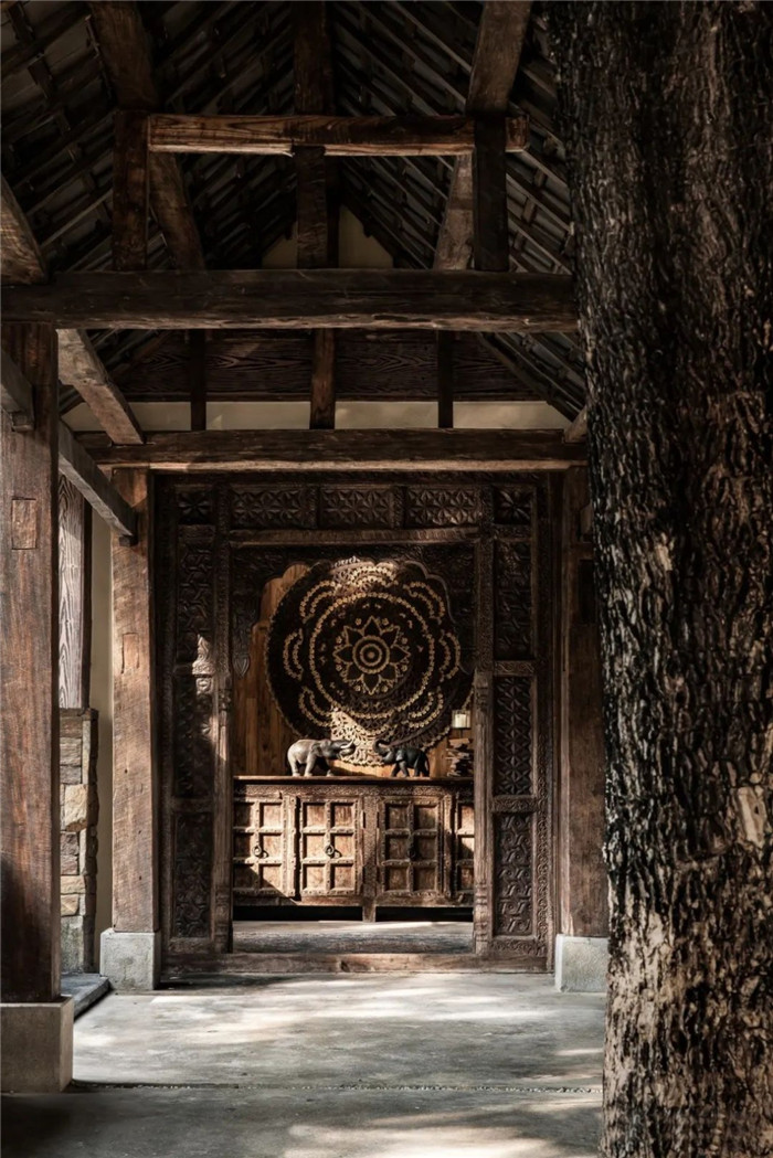 云南景洪森氧villa東南亞風度假酒店大堂入口設(shè)計方案 云南景洪森氧villa東南亞風度假酒店大堂入口設(shè)計方案