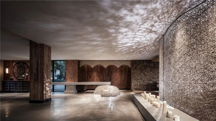 云南景洪森氧villa東南亞風度假酒店大堂設(shè)計方案 云南景洪森氧villa東南亞風度假酒店大堂設(shè)計方案