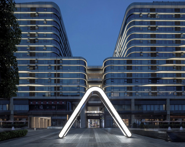 亞朵首家新知社區(qū)中心酒店——愛(ài)琴海亞朵S酒店設(shè)計(jì)