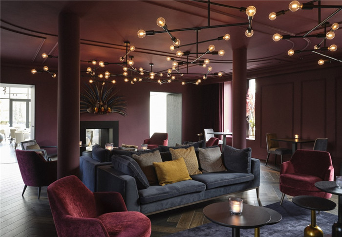 國外高端精品酒店設(shè)計(jì)推薦：Vignée莊園酒店大堂休閑區(qū)設(shè)計(jì)