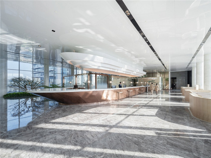 重慶來(lái)福士洲際酒店大堂接待臺(tái)設(shè)計(jì)方案 重慶來(lái)福士洲際酒店大堂接待臺(tái)設(shè)計(jì)方案