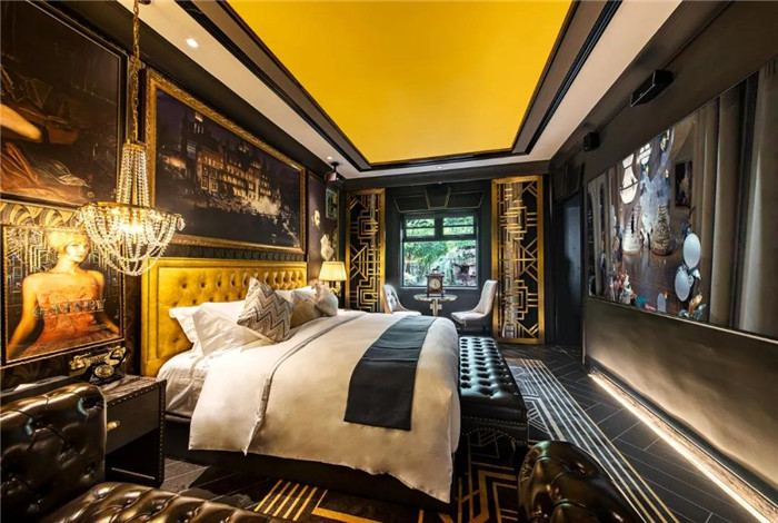 電影跨界酒店  沉浸式電影主題杭州殿影精品酒店客房設(shè)計