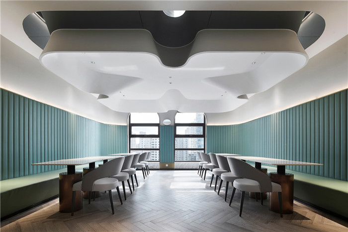 以山與海為主題的酒店大堂公區(qū)&餐廳改造設計方案