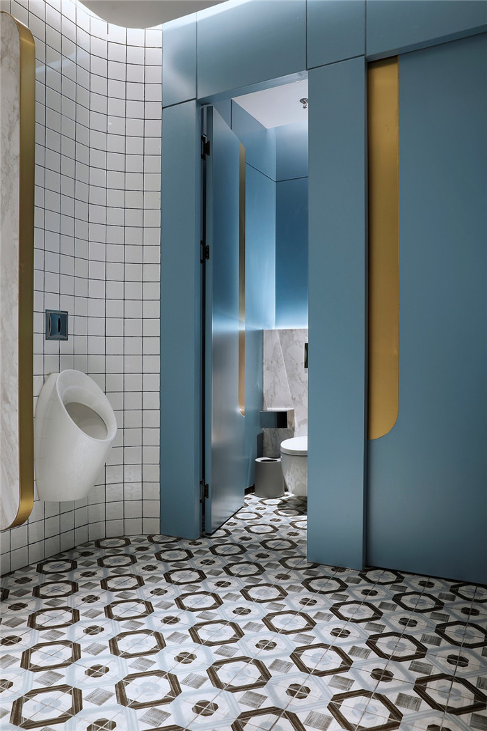 衛(wèi)生間裝修設計-以山與海為主題的酒店大堂公區(qū)&餐廳改造設計方案