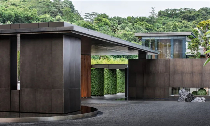 酒店入口設(shè)計-深圳大梅沙臨海精品酒店設(shè)計 回歸自然人文之美 酒店入口設(shè)計-深圳大梅沙臨海精品酒店設(shè)計 回歸自然人文之美