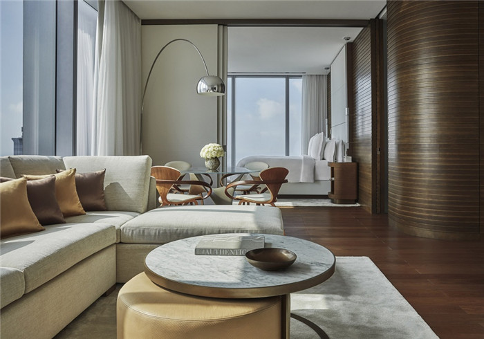 酒店客房設計-勃朗設計分享摩登都市風美國費城四季酒店設計 酒店客房設計-勃朗設計分享摩登都市風美國費城四季酒店設計