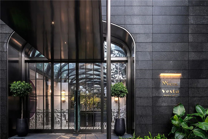 酒店入口設計-Art Deco復古懷舊風音樂主題精品酒店設計案例 酒店入口設計-Art Deco復古懷舊風音樂主題精品酒店設計案例