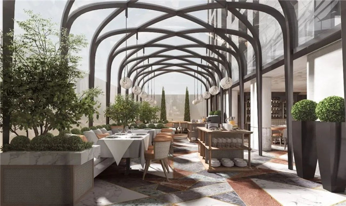 酒店餐廳設計-Art Deco復古懷舊風音樂主題精品酒店設計案例 酒店餐廳設計-Art Deco復古懷舊風音樂主題精品酒店設計案例