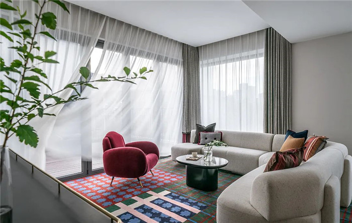 酒店套房客廳設計-Art Deco復古懷舊風音樂主題精品酒店設計案例 酒店套房客廳設計-Art Deco復古懷舊風音樂主題精品酒店設計案例